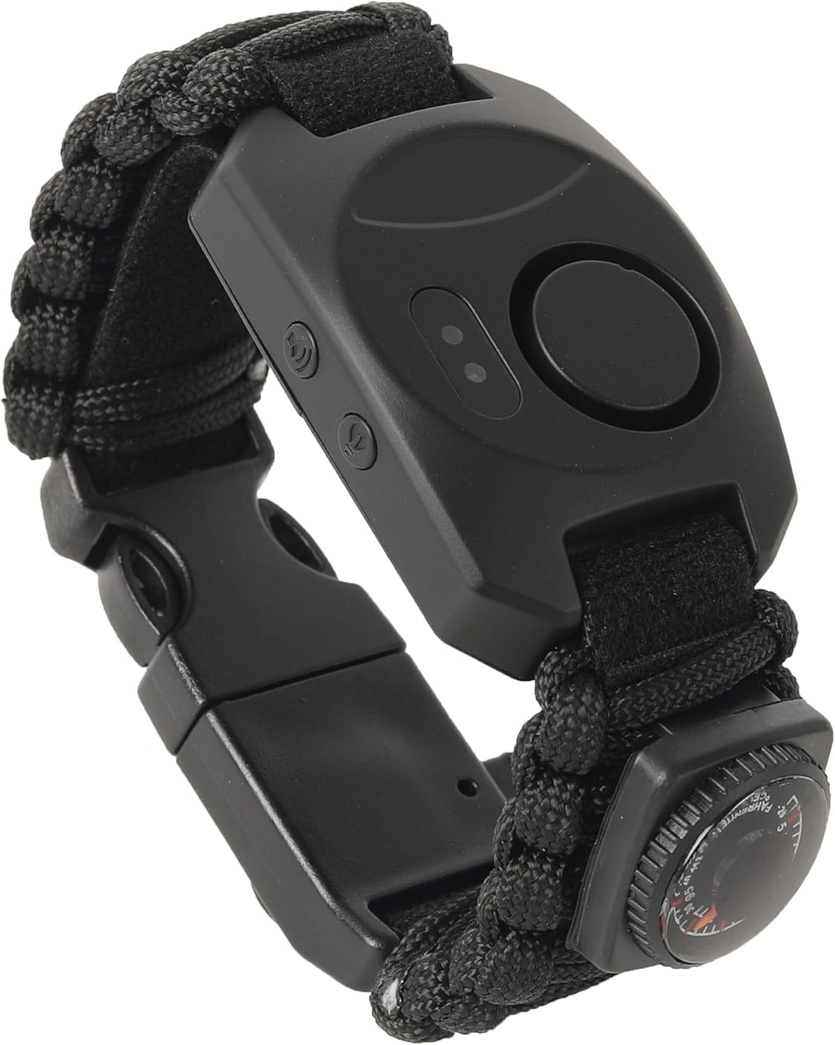 8 in 1 Bear Deterrent Devices,Tactical Paracord Rope Bracelets Kit with SOS LED Light,Compass and Fire Starter,Magnesium Fire Starter,Emergency Whistle, Camping and Hiking Survival Tool